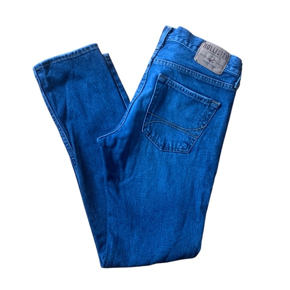 Hollister Other - Men’s Holister Blue Denim Slim Straight Fit Jeans 30/30